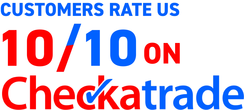 10 out of 10 rating on checkatrade for plumbing in london