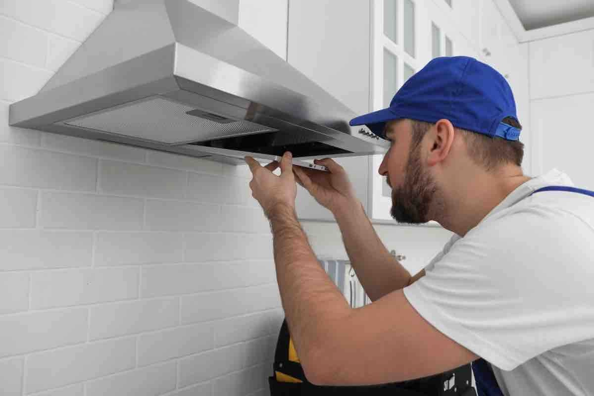 home appliance installation in london - cooker hood installation