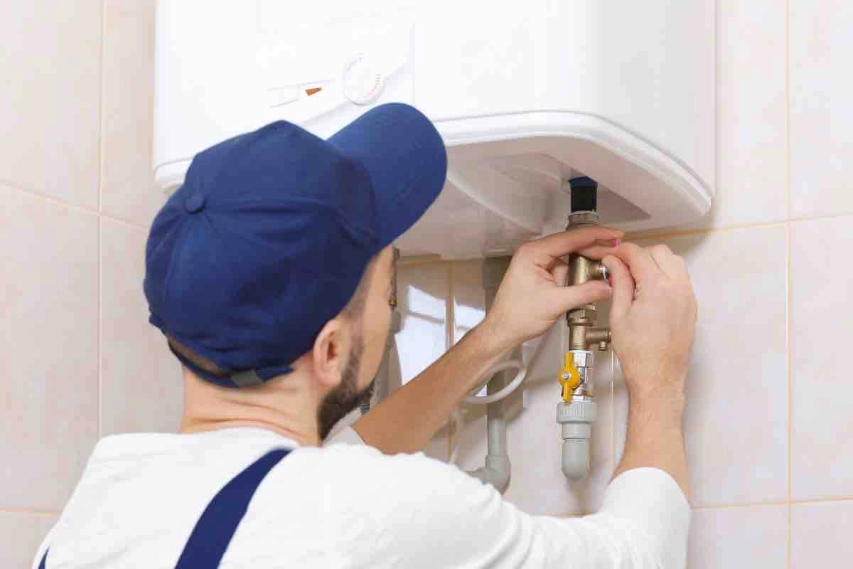 home appliance installation in london - water heater installation