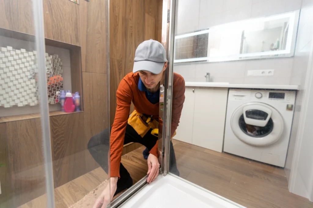 shower tray installation