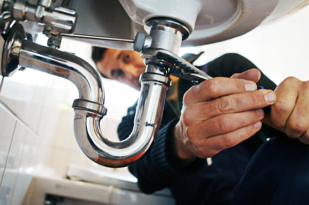 leaking pipes