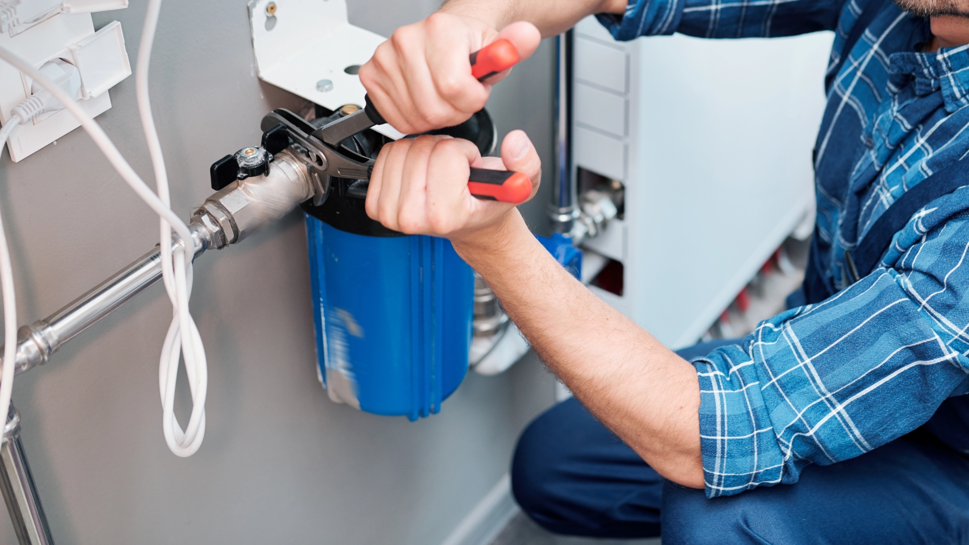 water filtration installation london - water softener installation